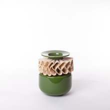 Load image into Gallery viewer, The Ruff Vase, Green