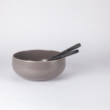 Load image into Gallery viewer, Mandala Salad Bowl, Grey