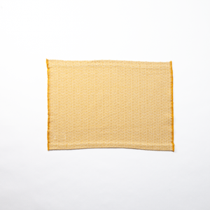 Placemat, Yellow and White
