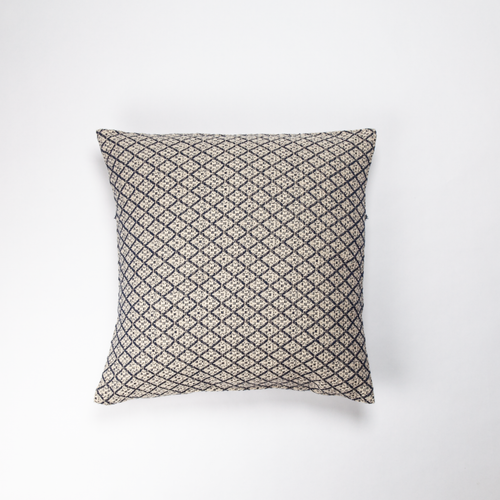 Pillow Cover, Black, Grey and White