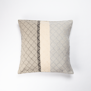 Pillow Cover, Grey and Black