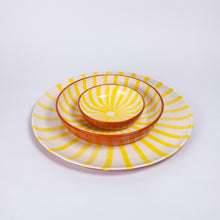 Load image into Gallery viewer, Sunburst Large Bowl Yellow