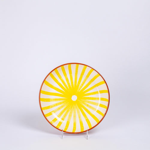 Sunburst Large Bowl Yellow