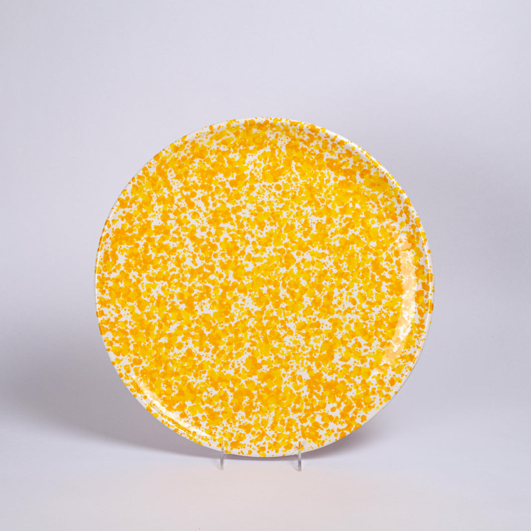 Chroma Platter Tangerine and Yellow